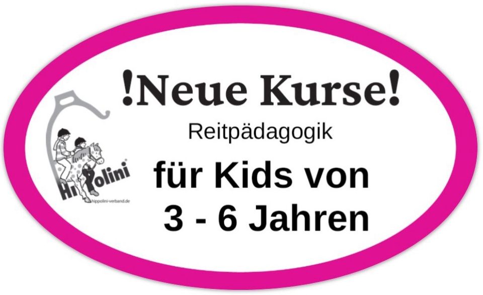 Reitpädagogik/Reitunterricht für Kids von 3 - 6 Jahren in Westerstede