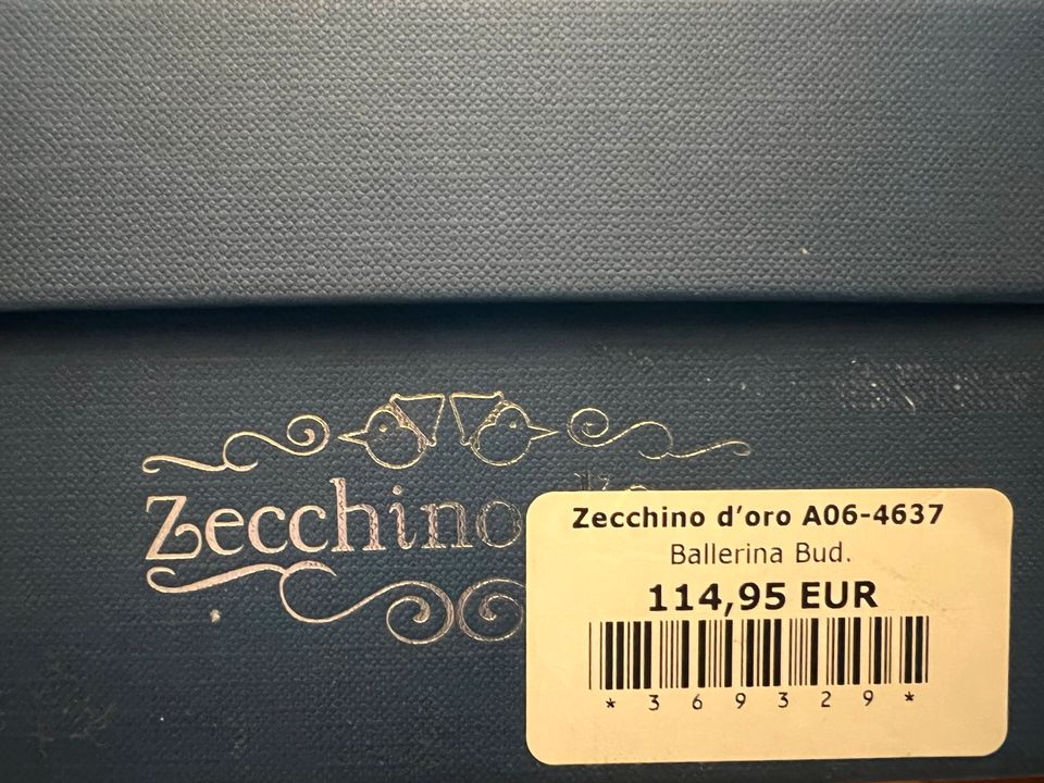 NEU! Zecchino d‘oro Ballerina A06-608 4637 gold Lochmuster Gr. 29 in Berlin