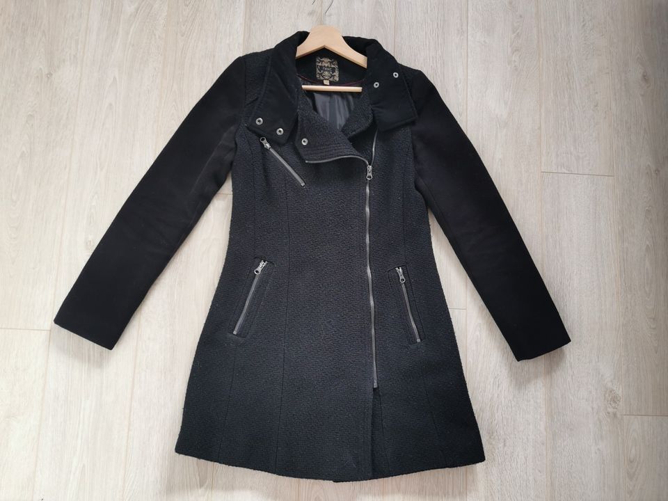 Schöne Winterjacke (Bikerstil) - Gr. 36 in Michendorf