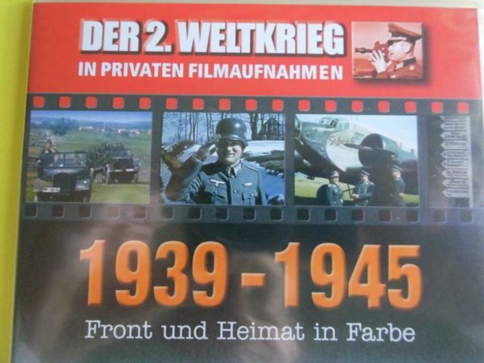 3 Stück DVD`s  "Der zweite Weltkrieg" in privaten Filmaufnahmen! in Quierschied