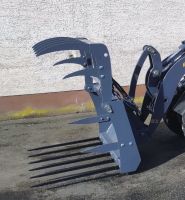 EuroTrac Krokodilzange 1,10m Hoflader W11 / 10 Gabel mit Obergrei Hessen - Homberg Vorschau