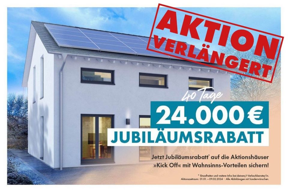 40 Jahre allkauf - Aktionshäuser zum Jubel-Sonderpreis!! *ohne Grundstück* in Rosdorf