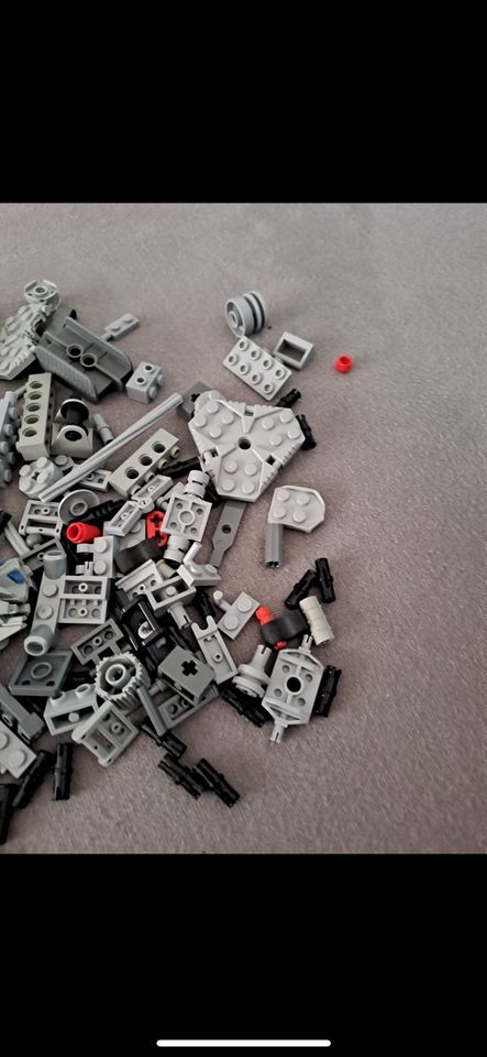 Lego Konvolut Technic/ Technik Mechanik Teile Grau in Guckheim