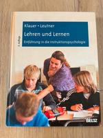 Lehren und Lernen - Einführung in die Instruktionspsychologie Nordrhein-Westfalen - Dorsten Vorschau