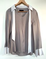 Bluse Bastyan taupe/weiss Gr. 42 *wie neu* Nordrhein-Westfalen - Gütersloh Vorschau