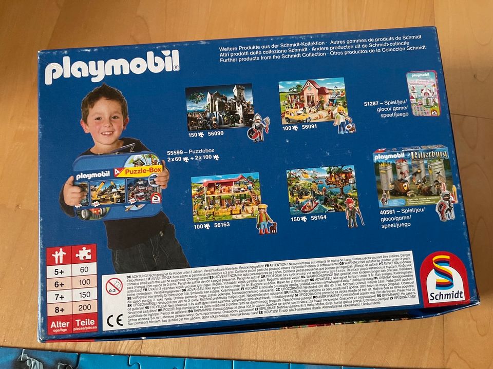 Playmobil Puzzle für Kinder 60+100 Teile, Memory in Kirchberg i. Wald