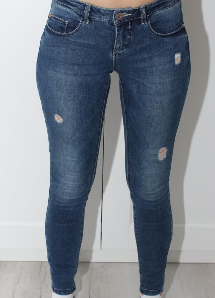 Only Jeans Skinny Gr. 25 26 XS S blau dunkel Röhre Neuwertig in Gelsenkirchen