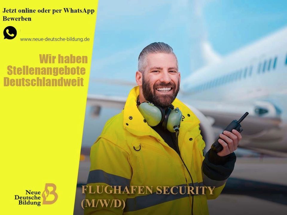 21,80€ | Flughafensicherheit (m/w/d) | Security | Sicherheit in Leipzig
