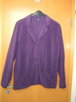 Fleece-Blazer LANDS' END aubergine Gr. L 44/46 Tall Stretch 69 cm Baden-Württemberg - Heiningen Vorschau