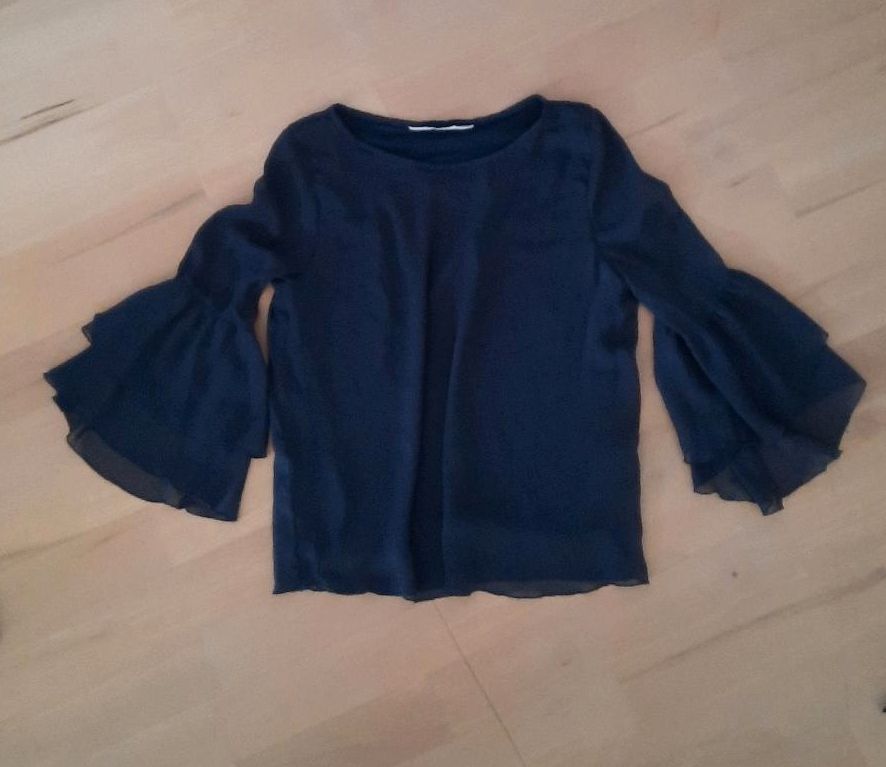Sehr schönes blaues H&M Shirt Gr.158 in Rheinfelden (Baden)