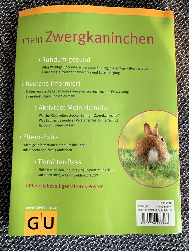 Buch, mein Zwergkaninchen, GU in Grafenau