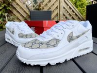 Alle Größen- Custom Nike Air Max 90 x Gucci -41 42 43 44 45 46 47 Hannover - Bothfeld-Vahrenheide Vorschau