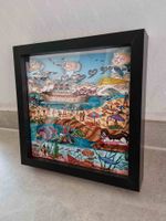 Charles Fazzino "THE SEA!" 3D Bild mit Glitzer Pop Art - schwarz Rheinland-Pfalz - Scheuerfeld Vorschau