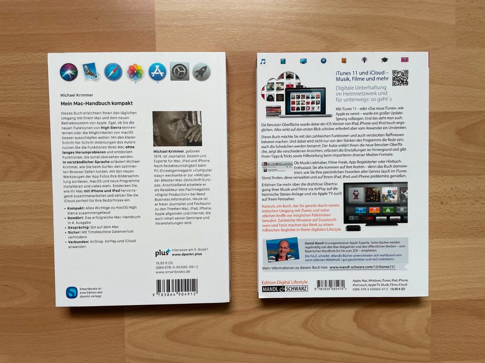 Zwei Bücher „Mein Mac-Handbuch kompakt“ und „Das neue iTunes.... in Köln