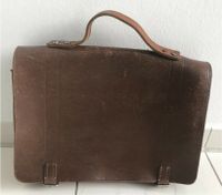 Tornister Ranzen Schultasche alt antik Leder braun 33x26x9 Essen - Rellinghausen Vorschau