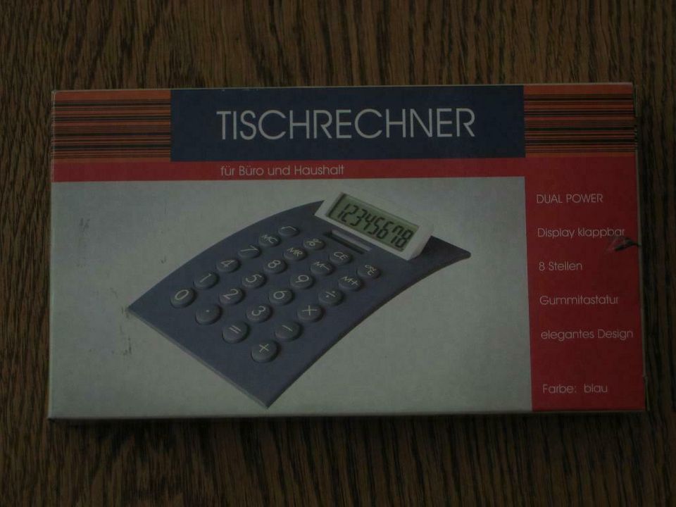 Taschenrechner blau Tischrechner in Köln