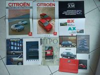 Auto Prospekte auf Englisch 80ern Citroen Renault Peugeot Alfa Baden-Württemberg - Edingen-Neckarhausen Vorschau