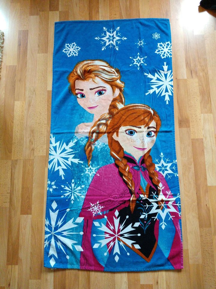 Anna und Elsa Duschtuch Badetuch Strandtuch Disney Baumwolle in Rastede