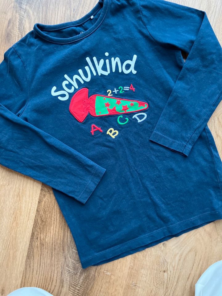 Langarmshirt Schulkind Gr. 128 Topolino neu in Gütersloh