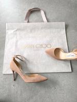 NP690€ Jimmy Choo Designer Slingback Pumps 38.5 39 Beige Creme Nordrhein-Westfalen - Ratingen Vorschau