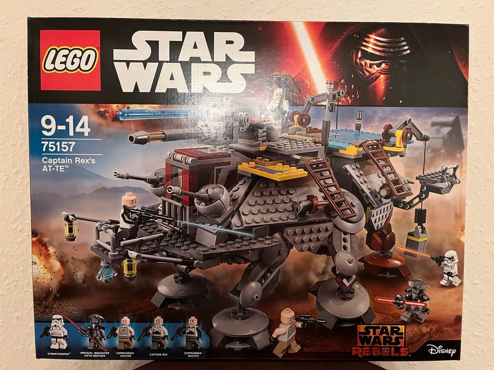 Lego Starwars Captain Rex‘s AT-TE Set in Kissing