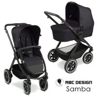 ABC-Design Samba 2in1 Kinderwagen-Set - Ink - inkl. Babywanne + Sportsitz + XXL-Zubehörpaket - NEU Hessen - Fulda Vorschau