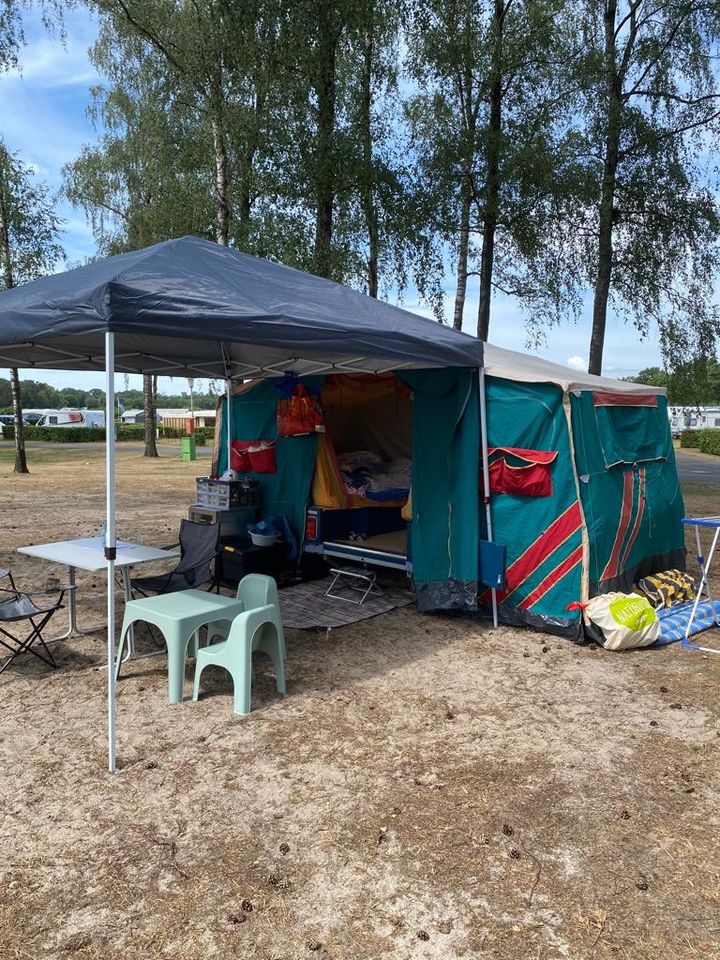 Faltcaravan, Faltzeltanhänger Cortina Raclet in Warendorf