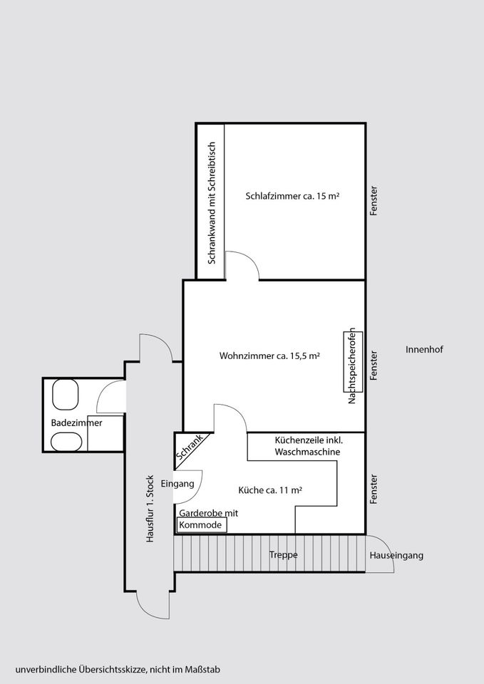 Privat: Einfache Wohnung in Hilden Nord, ca. 47m2 in Hilden