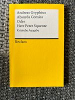 Andreas Gryphius: Absurda Comica oder Herr Peter Squentz Rheinland-Pfalz - Kottweiler-Schwanden Vorschau