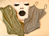 2‘er Set Bodies ACTIVE BASIC USA Gr.L grau Olive Frankfurt am Main - Bergen-Enkheim Vorschau