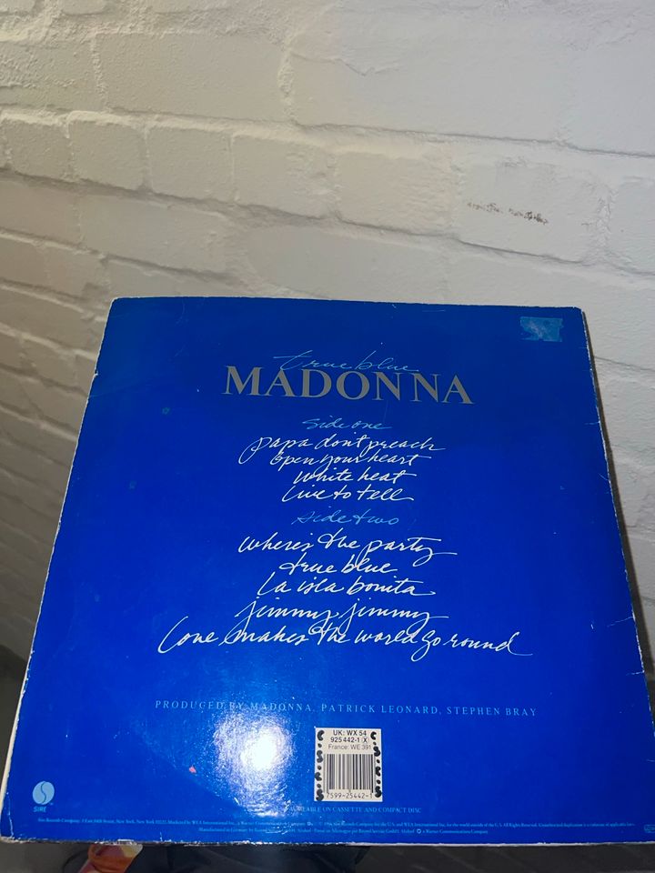 Madonna True Blue Schallplatte Vinyl in Hamburg
