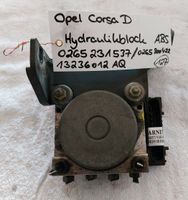 Gebr. Opel Corsa D ABS-Hydraulikblock 0265231537 13236012AQ Duisburg - Rheinhausen Vorschau