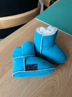 Lammfellboots Kitz-Pichler hellblau Gr. 17 Baby Boots Niedersachsen - Burgdorf Vorschau