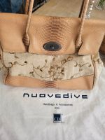 Nuovedive  Handtasche  Venezia Shopper Stickereien creme/beige Nordfriesland - Husum Vorschau