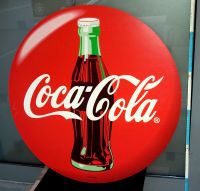 RIESIGES COCA COLA WERBESCHILD PLEXIGLAS DRUCK 1980er 95 cm SUPER München - Maxvorstadt Vorschau