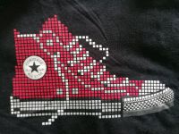 Converse Jungen T-Shirt Gr.140/152 Chucks Motiv  schwarz Nordrhein-Westfalen - Grevenbroich Vorschau