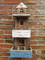 WANDREGAL LEUCHTTURM REGAL HOLZ MARITIM SHABBY CHIC NEU Niedersachsen - Großefehn Vorschau