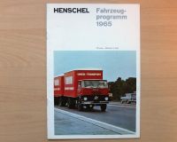 Autoprospekt LKW: Henschel Fahrzeugprogramm 1965 Bayern - Oberammergau Vorschau