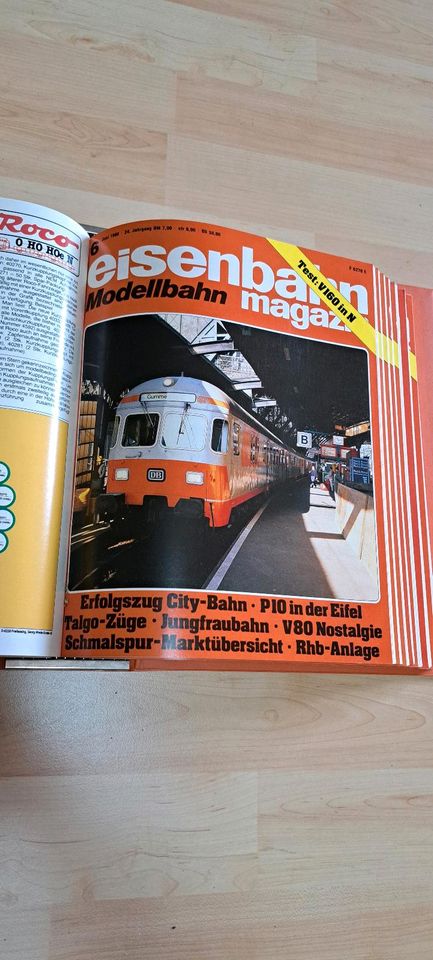 Modellbahn Eisenbahn-Magazine 12 Stück Jahrgang 1986 in Gundelsheim