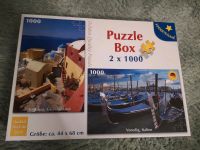 Puzzle Box 2 x 1000 Griechenland / Italien Sachsen - Großröhrsdorf Vorschau