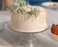 Tortenplatte Hochzeit Brauttisch Glas Kristall Fuß Rheinland-Pfalz - Speyer Vorschau