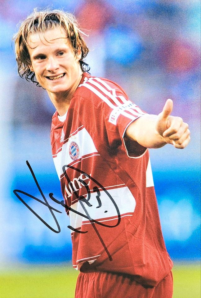 Marcell Jansen - FC Bayern - Original handsigniertes Foto - NEU! in Wülfrath