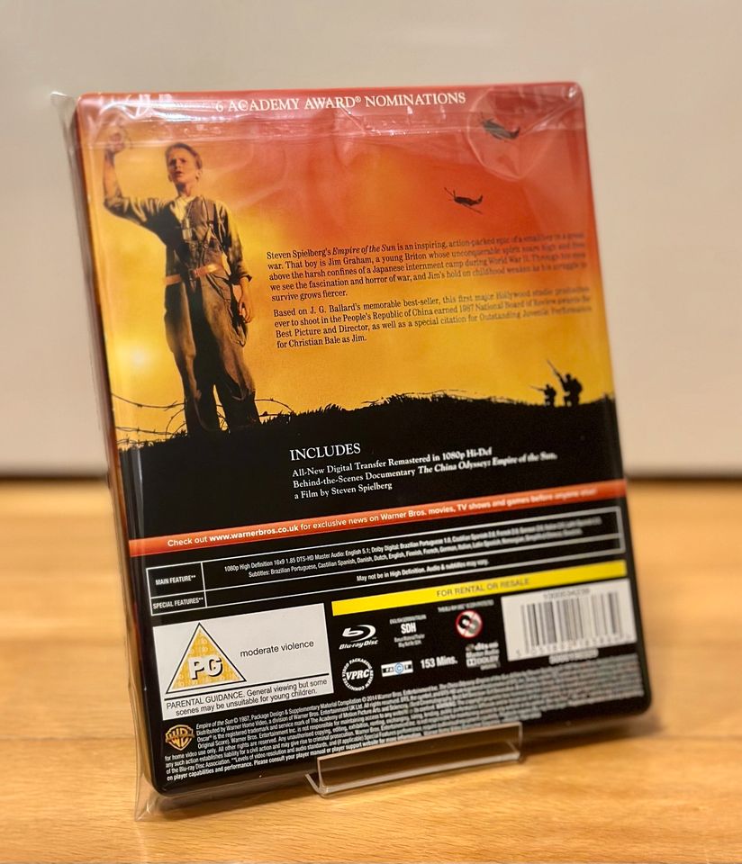 Das Reich der Sonne | Blu-ray Steelbook | DE | OOP | Neuwertig in Neuss