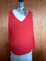 Pullover Heine orange cold shoulder  Viskose V-Ausschnitt Bayern - Markt Schwaben Vorschau