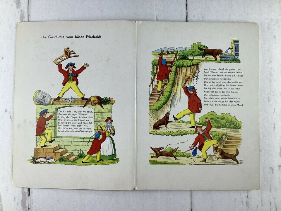 Der Struwwelpeter Pestalozzi Verlag Buch ca 1950 in Wittingen