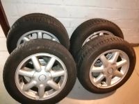 VW Alufelgen mit Sommerreifen 185/60R14 * DOT5105 Nordrhein-Westfalen - Herdecke Vorschau