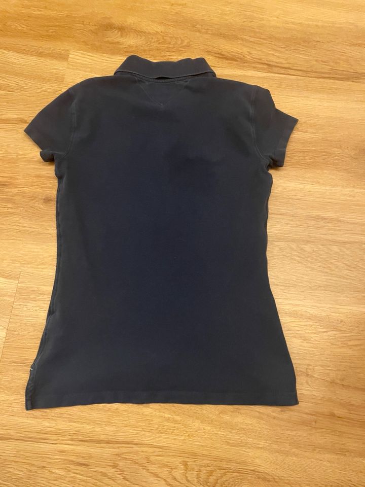 Hilfiger Polo Shirt Slim fit Navy dunkelblau xs in Maxhütte-Haidhof