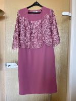 Kleid Gr. 46 / XL Rosa Bestickung Feierlich schick neuwertig Nordrhein-Westfalen - Oerlinghausen Vorschau