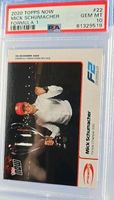 Mick Schumacher 2020 Topps Now Formel 1 F2 Champion PSA 10 Mecklenburg-Vorpommern - Stralsund Vorschau