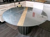 Designers Tisch massiv Holz und Glas Platte Bayern - Königstein Vorschau